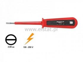 Próbnik napięcia 140mm tester fazy 100÷250V AC