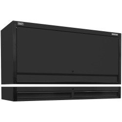 Sealey AP6203BE Superline PRO&#xAE; Black Edition Top Hutch &amp; 2 Drawer Riser 1549mm