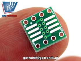 Płytka drukowana SO8 na DIP8