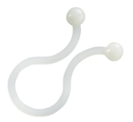 Cable twist clip, max. bundle Ø 16.2 mm, PA, transparent, (W x H) 1.9 x 40 mm, BYB-5-12H0149