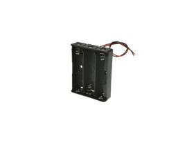 Koszyk na baterie 3x 18650 z przewodami BHC-18650