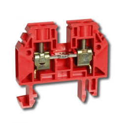 Złączka śrubowa RSA 6 A - Czerwona