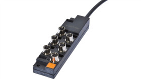 Rozdzielacz, 26X122x30mm, 10-30V Dc, 6X M8 3Pin, Vk001031