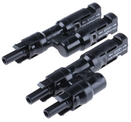 Złącze panelu słonecznego Żeńskie do męskiego Wtyczka, gniazdo 30A 1 kV 2.5 → 4.0mm²