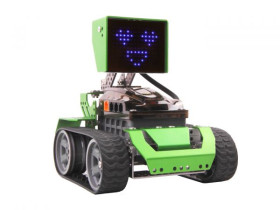 Robobloq Qoopers 6-in-1 Transformable Robot Kit,Arduino Coding &amp; Graphical Programming, STEM Toy, Lego Compatibility