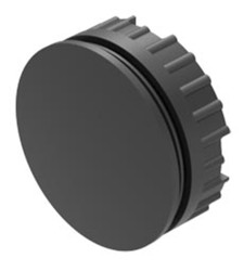 Osłona przycisku, Czarny, Zaślepka