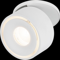 93372 Recessed light Spircle, 1 x 8 W, 530 lm, 3000 K, matt white