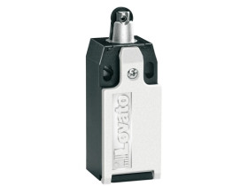 Wyłącznik krańcowy trzpień wciskany z rolką, rolka metalowa, obudowa z tworzywa 2NZ zestyki migowe KBB2S02