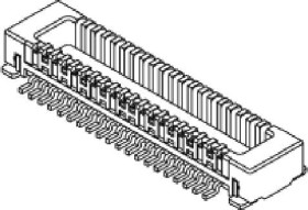 Molex Złącze taśmowe Ilość pinów 40 Wymiary siatki: 0.5 mm 556500488 1 szt. taśma na dużej rolce