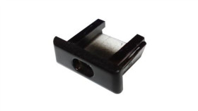 Zaślepka Minilux Czarna Z Otworem