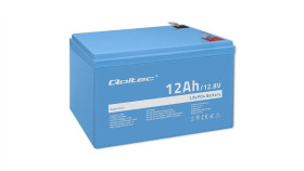 Qoltec Akumulator Lifepo4 Litowo-Żelazowo-Fosforanowy 12.8V 12Ah 153.6Wh Bms