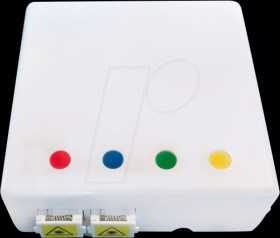 FTTH-BOX-IN-6 FTTH Connection Box, SC-Simplex / LC-Duplex, Indoor