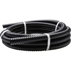 TIP 31014 Spiral Hose 5m UV Resistant Plastic-Coated PVC 3/4&quot; Black