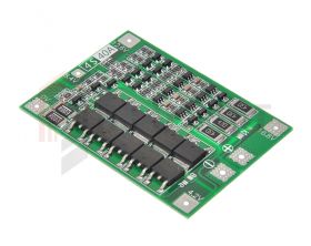 Układ moduł zabezpieczający 4S 40A 16,8V BMS Li-ion z balanserem
