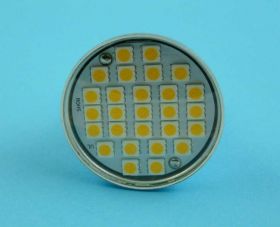 GU-10W WW 230V SMD 27x5050 5,0W 400lm
