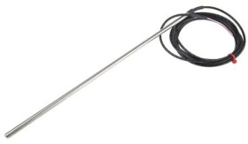 Termopara typ PT 100, -50C do +250C 300mm kabel 2m, Stal nierdzewna