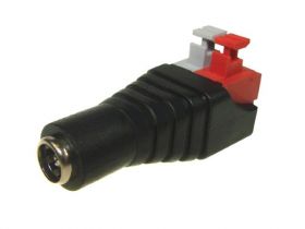 GNIAZDO DC 2,1/5,5 SZYBKOZL.PRZYCISK