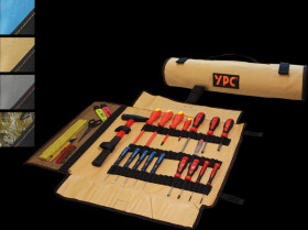 BG00014BKSD "VarioRoll XXL" tool roll bag, sand-black, 62x44 cm