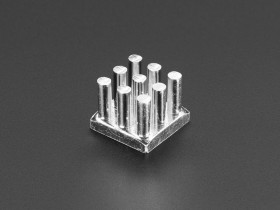 Adafruit Aluminum SMT Heat Sink - 0.5"x0.5" square