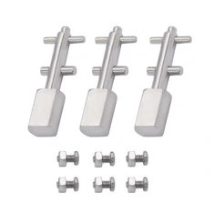 3-częściowy matowy wypolerowany przełącznik kątowy z przyciskiem do Studera Revox B77 PR99