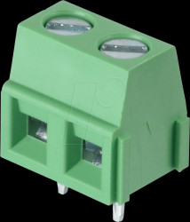 CTB0509/2 Solderable screw terminal - 2-pole, RM 5.08 mm, 90°