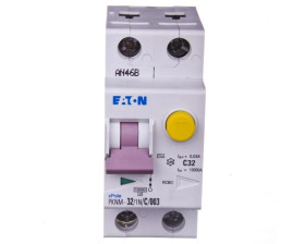 Wyłącznik różnicowo-nadprądowy 2P 32A C 0,03A typ AC PKNM 32/1N/C/003 236305