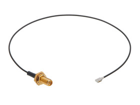 Zespół kabli koncentrycznych złącze A SMA złacze B IPEX MHF długość 305mm typ kabla RF Z zakończeniem