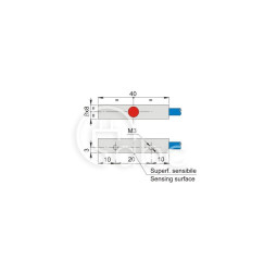 Czujnik indukcyjny SIPC8-N1.5, SIP000129