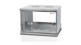 Szafka Wisząca Eco 19 9U/450Mm Zmontowana Szara