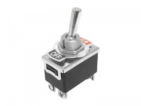 Przełącznik hebelkowy 2 pozycje 4 pin on-off 6A 250V T-21BS 2 tory...