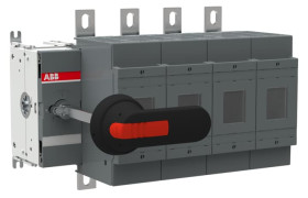 Rozłącznik z bezpiecznikami 4 W obudowie OS400 ABB 1SCA02