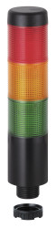 Wieża sygnalizacyjna Werma 3 -elementowy akustyczny Bez komponentu sygnalizatora dźwiękowego LED Czerwony/zielony/żółty