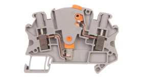 Złączka Szynowa Rozłączalna Do Przekładników Pomiarowych 2-Przewodowa 4Mm2...