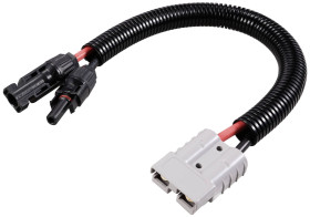 Złącze prądowe o dużej wytrzymałości do złącza solarnego typu A TC-12195716 czarny, czerwony TRU COMPONENTS Zawartość: 1