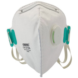 Draper 82487 FFP3 NR Vertical Fold Flat Mask (pack of 2)