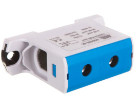 Złączka szynowa 1-torowa 6-95mm2 niebieska EURO OTL 95 1xAl/Cu 606095 BL