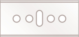 Industrial blade, for safety cutter, BW 18.4 mm, L 39 mm, 45.60