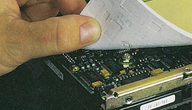 Arkusz przewodzący ciepło grubość 0.16cal Podkładka VO Ultra Soft 1W/m·K Bergquist +200°C