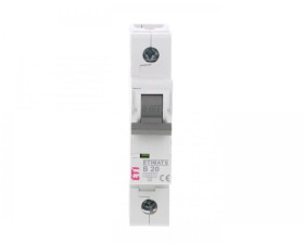 Wyłącznik nadprądowy 1P B 20A 6kA AC ETIMAT 6 002111517