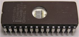 Pamięć EPROM 27C128 DIL28 (UV) Intel