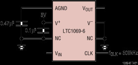 Single Supply, Very Low Power, Elliptic Lowpass Filter