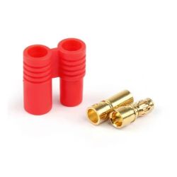 HXT3.5mm - złącze bananowe (gniazdo) 2-pinowe z osłoną