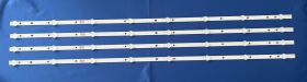 LISTWA LED LB43105 V1_00 8LED PHILIPS 43 cale (43inch) ORYGINAŁ (KOMPLET 4 LISTWY)