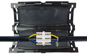 Żelowa mufa przelotowa ze złączką śrubową, EASY 3V, 389677