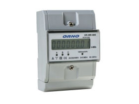 3-fazowy wskaźnik zużycia energii elektrycznej,