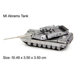 Metal 3D Puzzle - MI Abrams Tank