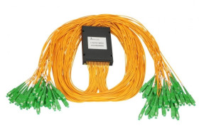 Splitter 2,0mm, 1,5m, G657A, moduł ABS Extralink 1:64 PLC SC/APC