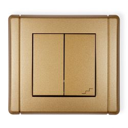 Łącznik jednobiegunowy ze schodowym