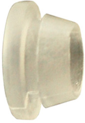 Grommet, cable Ø 5.4 to 6.4 mm, PVC, natural, 633-55039