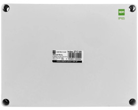 INDUSTRIAL Puszka hermetyczna n/t 220x170x107 IP65 szara 2717-00